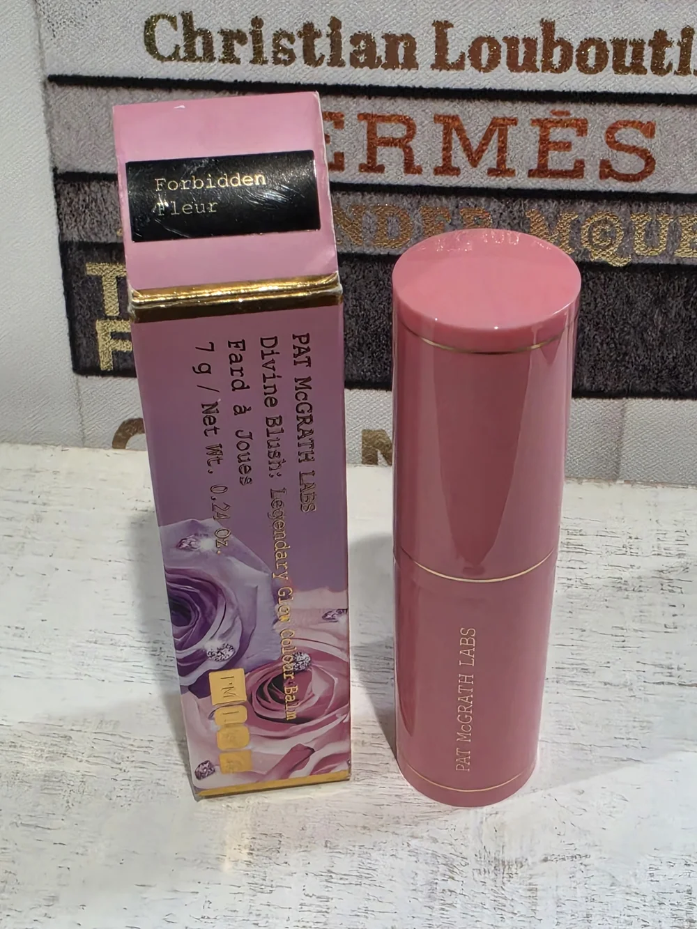 Pat McGrath Forbidden Fleur Cream Blush Stick — Rich Berry Plum